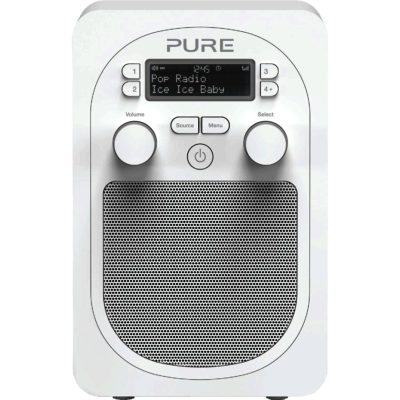 Pure Evoke D2 Glacier - Luxury Portable Digital and FM RDS Radio with Bluetooth Pure Evoke D2 Glacier - Luxury Portable Digital and FM RDS Radio with Bluetooth